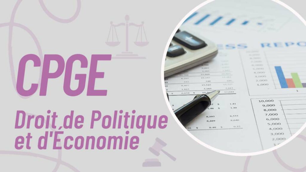 13 - CPGE Droit Politique Economie
